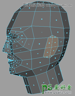 Maya建模教程：学习制作人物头像模型图，人头建模的详细教程。