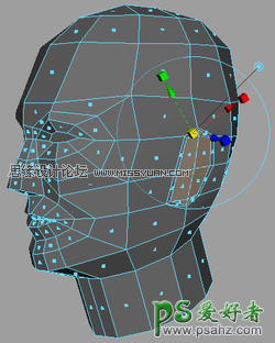 Maya建模教程：学习制作人物头像模型图，人头建模的详细教程。