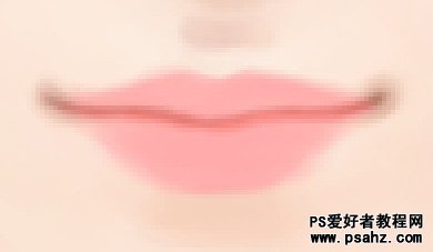 photoshop鼠绘甜美的小嘴唇