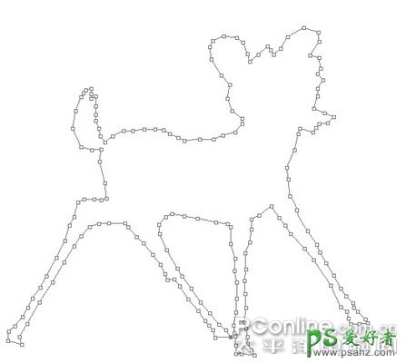 PS鼠绘教程：绘制小巧可爱的卡通梅花鹿，PS鼠绘梅花鹿教程