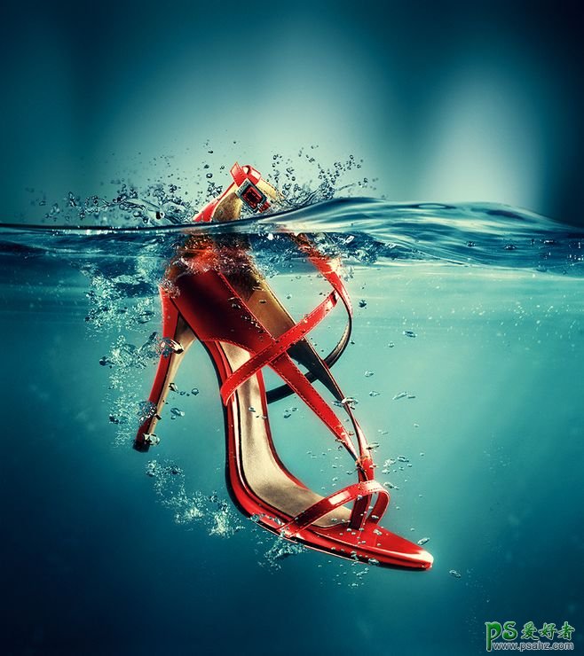 欣赏一组设计经典的鞋子平面广告作品，让人印象深刻的鞋子海报。