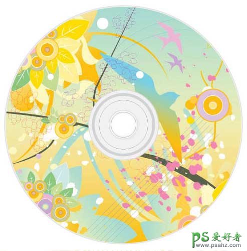 创意CD版面设计作品欣赏，精美CD版面设计，CD光盘版面设计