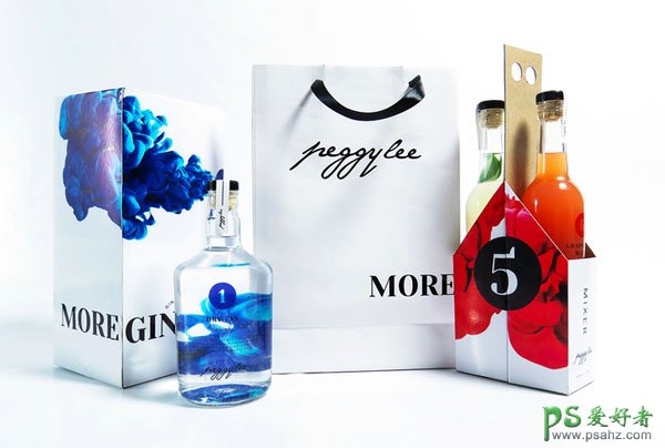 Peggy Lee可调酒包装设计欣赏 欣赏一组漂亮的酒类包装设计作品