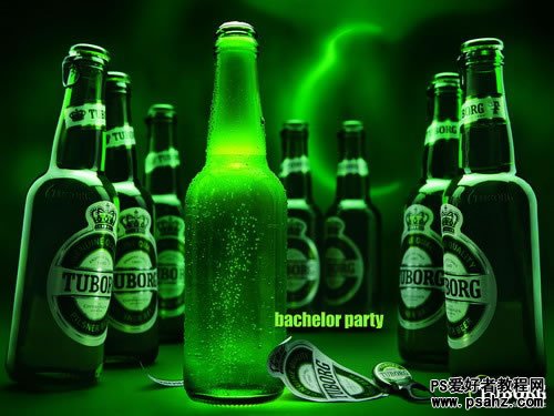 PS作品欣赏：Heineken喜力啤酒创意广告设计作品
