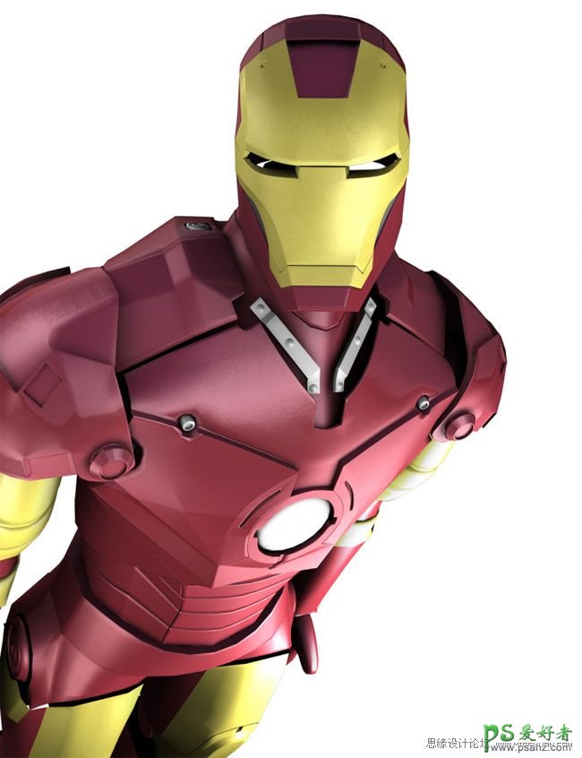 Maya建模教程:手工制作超级英雄钢铁侠模型，钢铁侠建模教程。