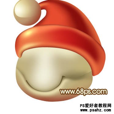 photoshop鼠绘3D效果的圣诞雪人
