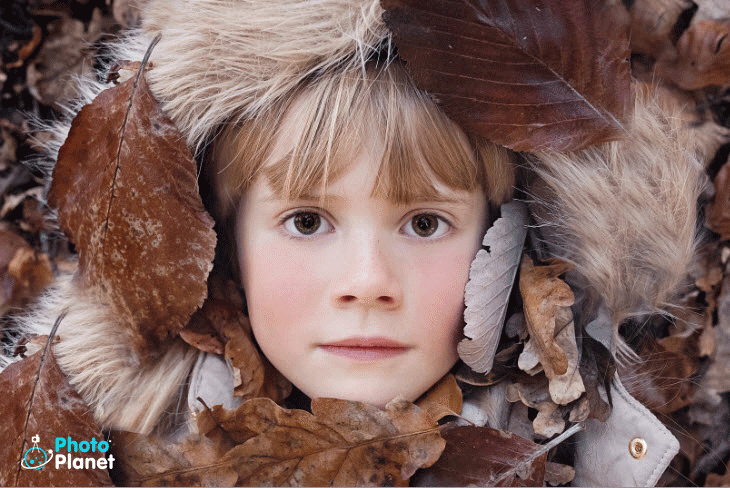 PS儿童照片美化教程：学习给欧美儿童头像照片调出美丽的眼神