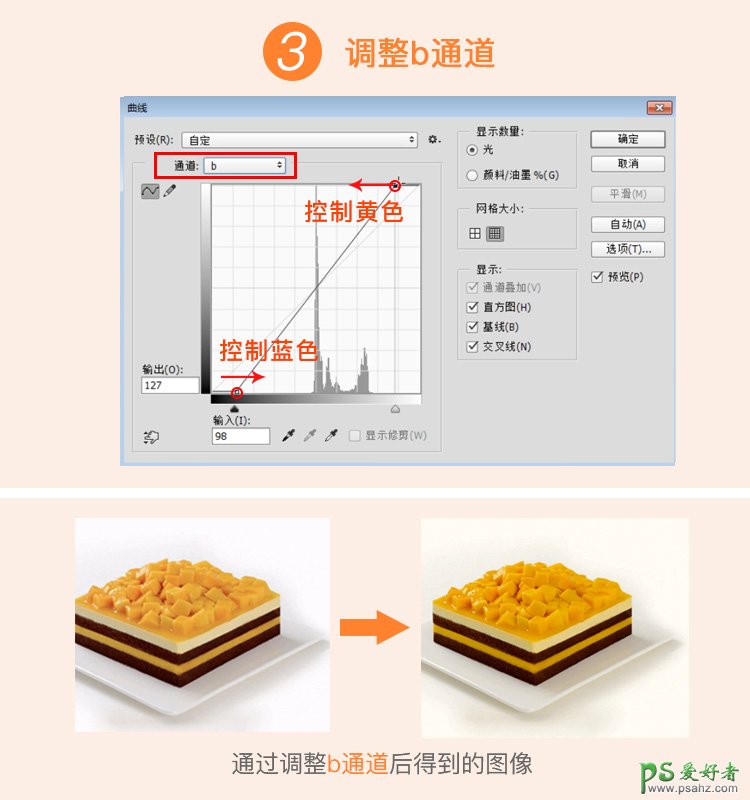 PS调色技巧教程：学习快捷的调色方法—lab调色法，让照片更光鲜