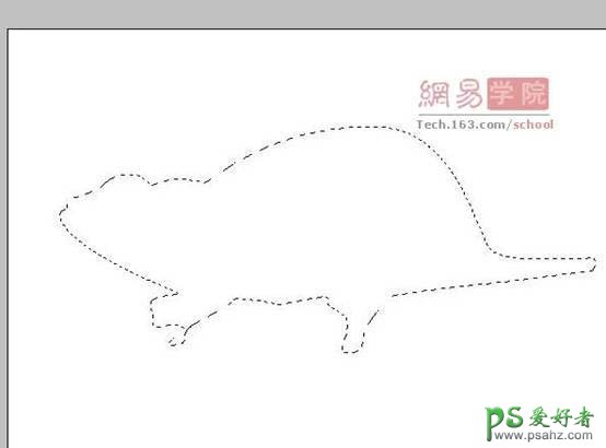 PS鼠绘教程：手绘一只可爱的变色龙卡通图片实例教程