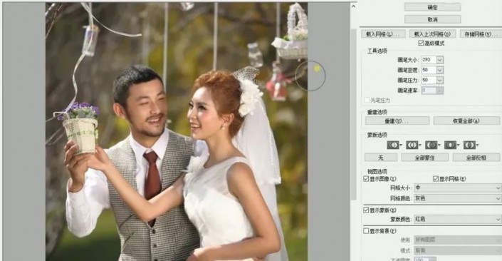 PS婚片修图教程：学习用色彩条件给情侣婚纱照修出漂亮的色彩。