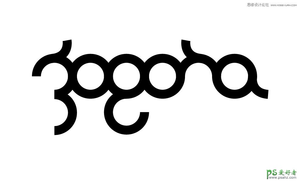 Illustrator标志绘制教程：设计简洁时尚多彩的网站LOGO标志
