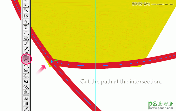 Illustrator手绘漂亮的快门形状标志失量图素材教程