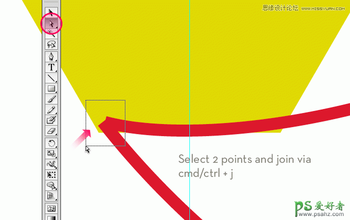 Illustrator手绘漂亮的快门形状标志失量图素材教程