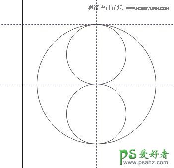 CorelDraw手绘逼真的的太极形状图-个性黑白风格的太极图片素材