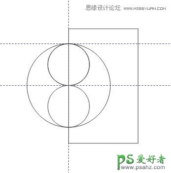 CorelDraw手绘逼真的的太极形状图-个性黑白风格的太极图片素材