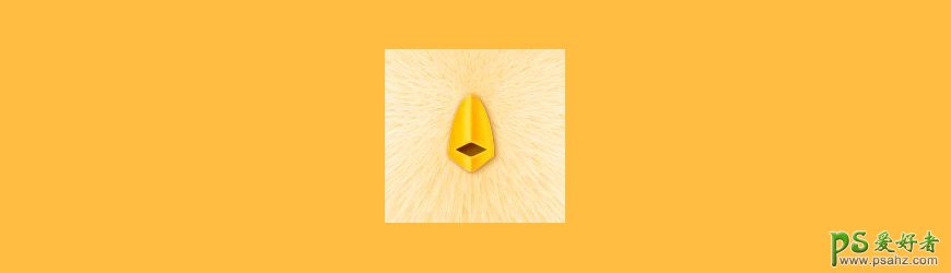 Photoshop结合AI软件绘制可爱的小黄鸟卡通头像，超萌的小黄鸟。