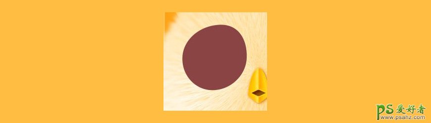 Photoshop结合AI软件绘制可爱的小黄鸟卡通头像，超萌的小黄鸟。