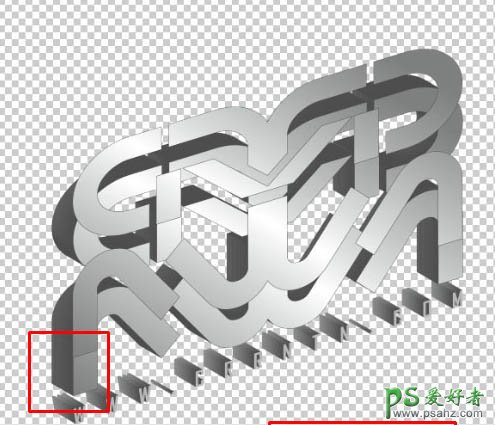 巧用PS与AI相结合设计出漂亮的金属质感3D立体字