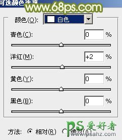 PS调色教程：给野外自拍的少女写真照调出古典淡绿色效果