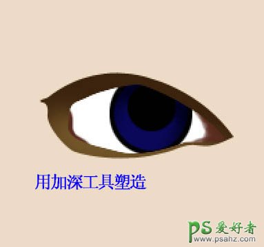 PS鼠绘教程：手绘秋季风景照中的古典美女失量图片