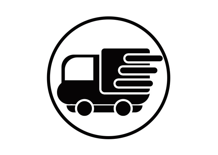 小货车图案素材 PS工具使用教程 通过形状工具制作货运车图标