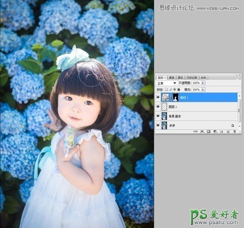 Photoshop给可爱儿童写真照调出明亮的色彩，让照片变得更有光泽