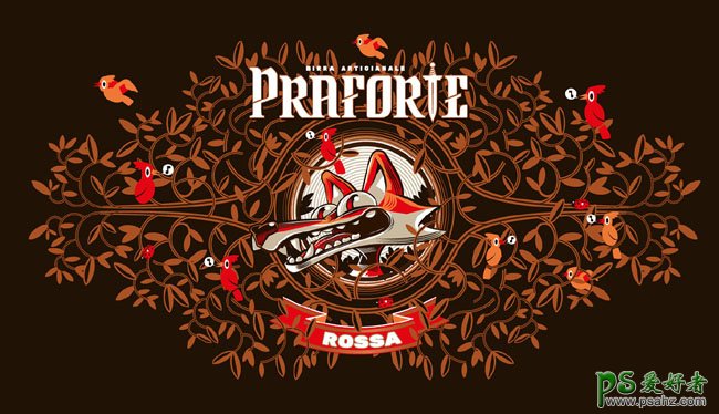 Praforte啤酒系列创意经典的包装设计作品欣赏，创意啤酒包装设计