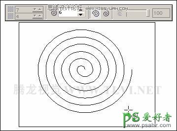 CorelDRAW手绘教程：手把手教你绘制漂亮的图纸和螺旋形失量图