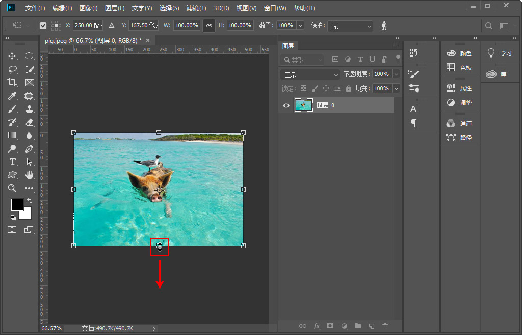 Photoshop工具教程：学习内容识别缩放功能怎么用，内容识别技巧