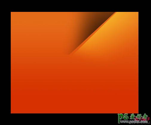 photoshop绘制一张漂亮的橙色高光电脑桌面壁纸素材图片