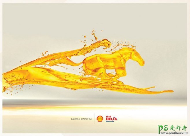 创意的食用油宣传广告设计作品，漂亮大气的创意油类产品广告