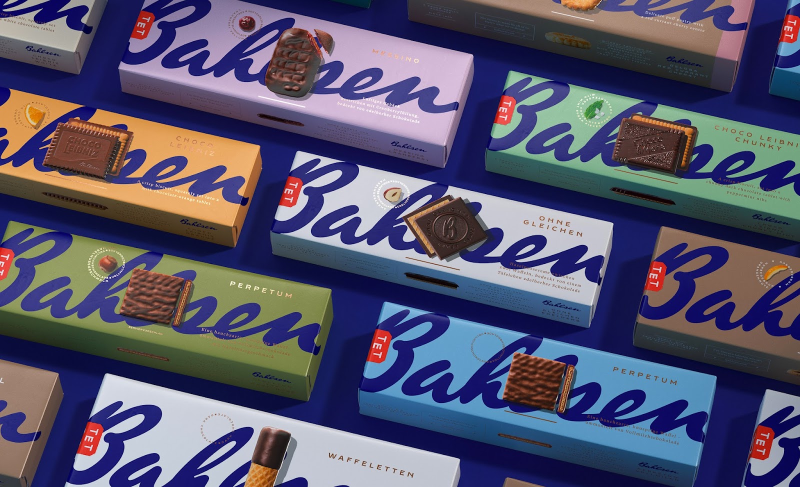 Bahlsen饼干包装设计 国外精美的饼干包装盒设计作品