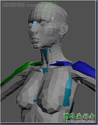 3D MAX建模教程：学习制作逼真的女性角色模型-漂亮手绘美女人像