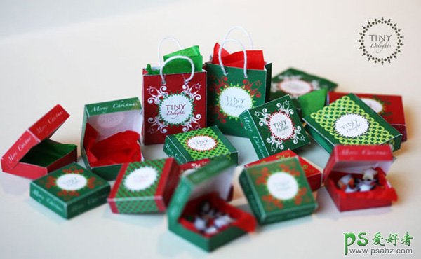 礼品盒设计-节日礼品盒精美的包装设计作品，节日精美礼盒包装设