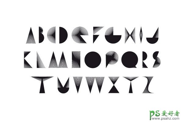 PS字体设计欣赏：国外TROPIQUE 字体设计作品，个性字体设计