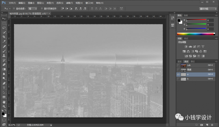 PS风景照后期教程：学习制作夜色黑金效果的城市风光照片。