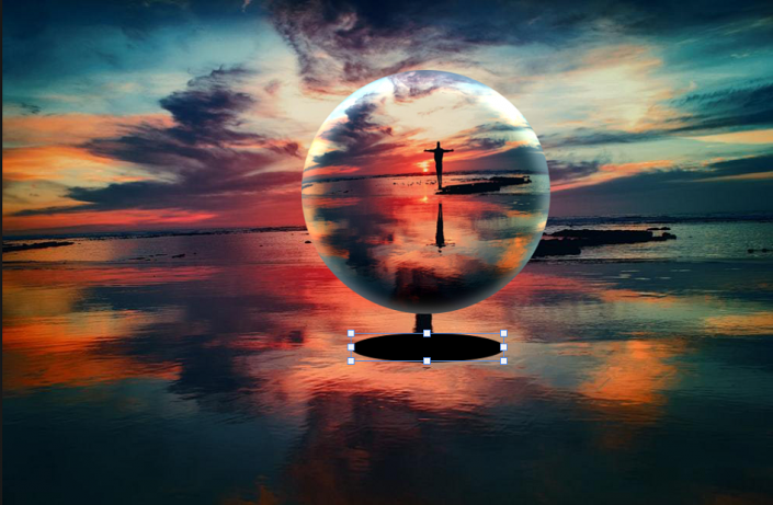 怎么ps球形照片：利用滤镜中的球面化制作水晶球特效照片。