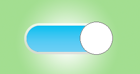 PS图标制作教程：学习绘制滑动效果的开关按扭图标。