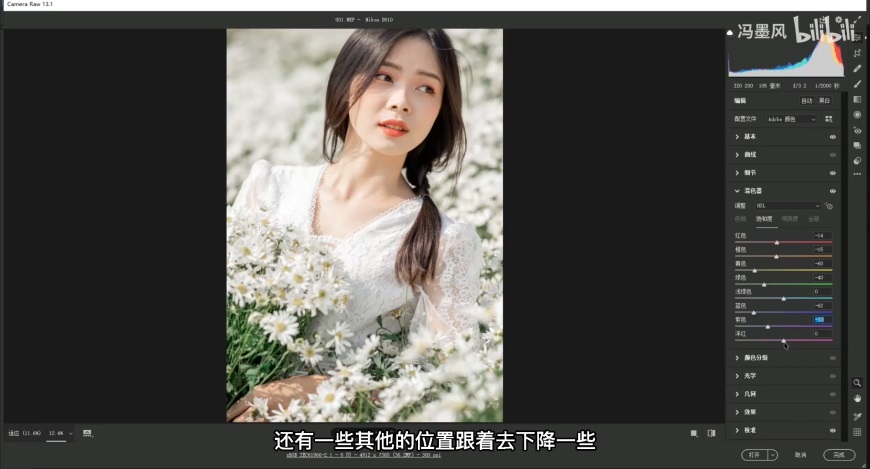 照片偏色怎么办？ 学习用camera raw 调出你想要的色调。