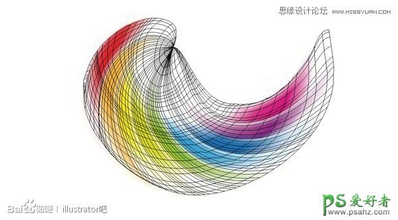 Illustrator制作唯美梦幻效果的彩色LOGO，炫彩效果的LOGO图标