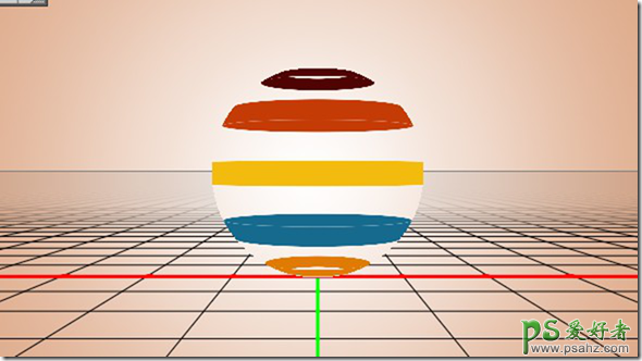 国外PS教程实例：设计大气漂亮的3D螺旋球-立体螺旋球
