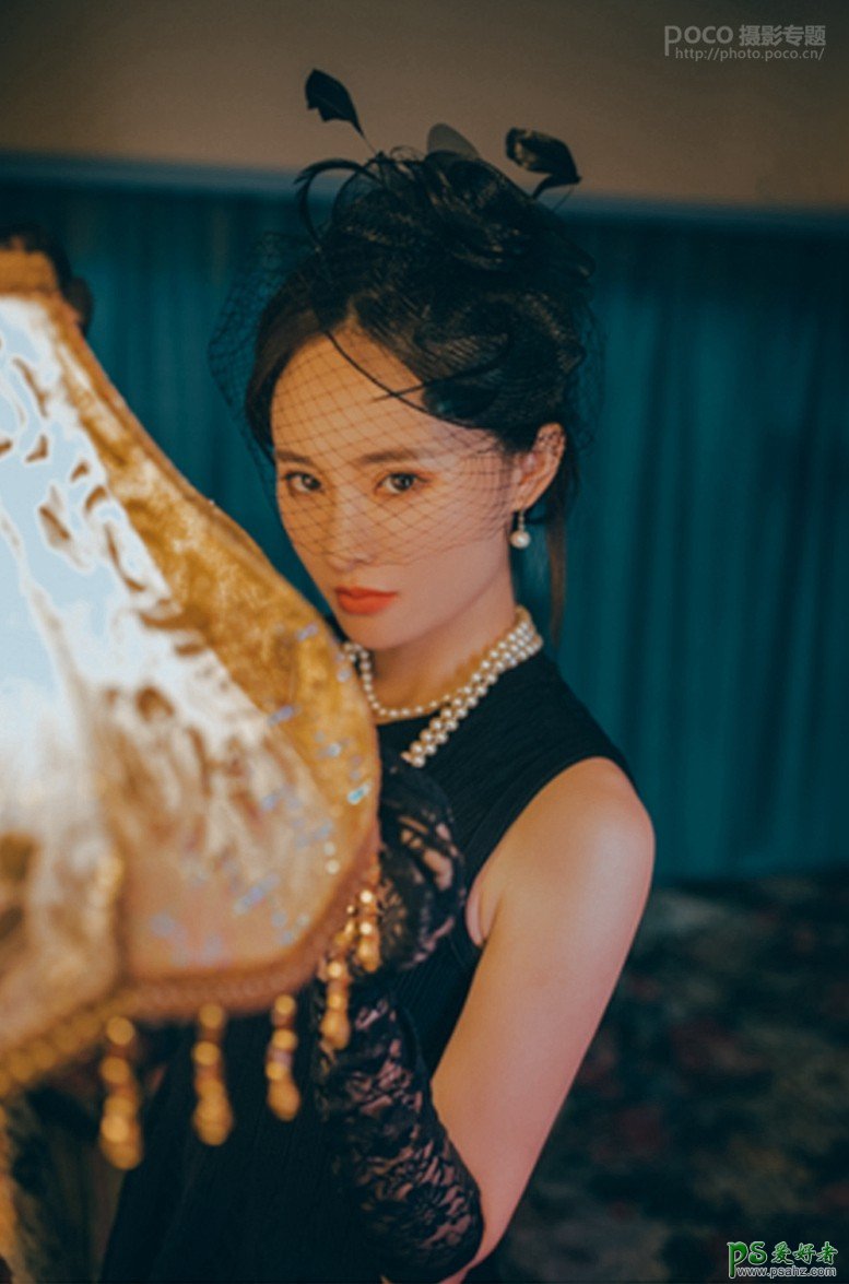 Photoshop照片处理教程：打造八十年代的复古港风老上海风格女性