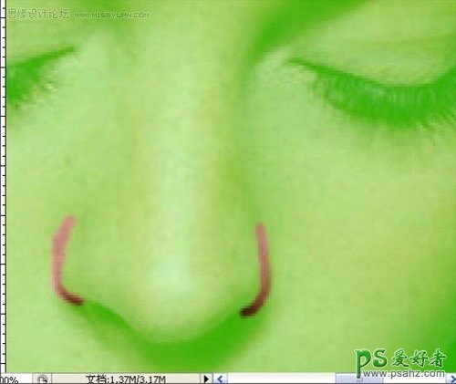 Photoshop超细磨皮实例教程：简单实用的保留毛孔磨皮法