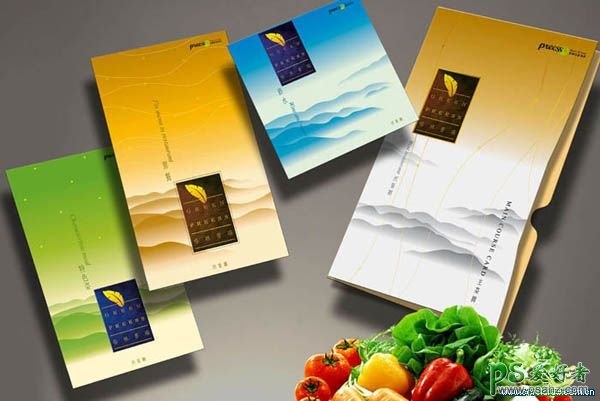 PS设计创意中国风菜谱画册设计作品，菜谱宣传彩页设计，菜谱模板