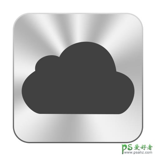 用PS软件设计漂亮的iCloud云图标，iCloud图标制作实例教程