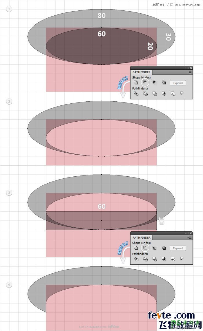 Illustrator手工打造化学课上用到的透明玻璃烧瓶-烧瓶图标