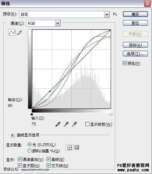 PS调色教程：为美女艺术照调出个性的淡灰色