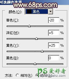 PS调色教程：给漂亮清纯的甜美女孩儿调出柔和的黄褐色