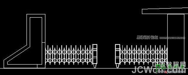 AutoCAD渲染实例：介绍厂区大门效果图的建模和渲染过程。