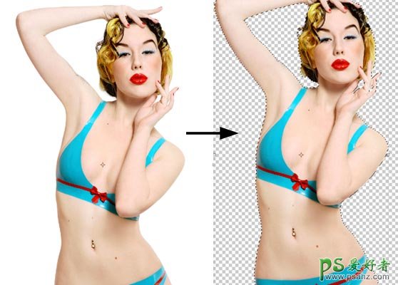 利用photoshop把真实的美女图片制作成性感的美女机器人效果